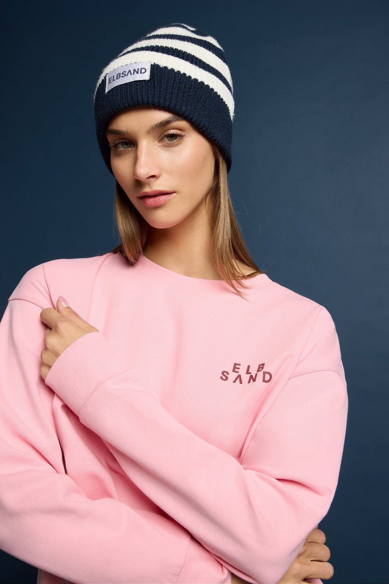 Elbsand Sweatshirt Caris shell pink, Sweater, Pullover, Damen, Rundhalsuasschnitt