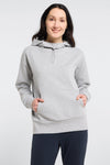 Elbsand Hoodie Niva cool heather grey, Kapuzenpulli, Damen, hellgrau