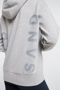 Elbsand Hoodie Niva cool heather grey