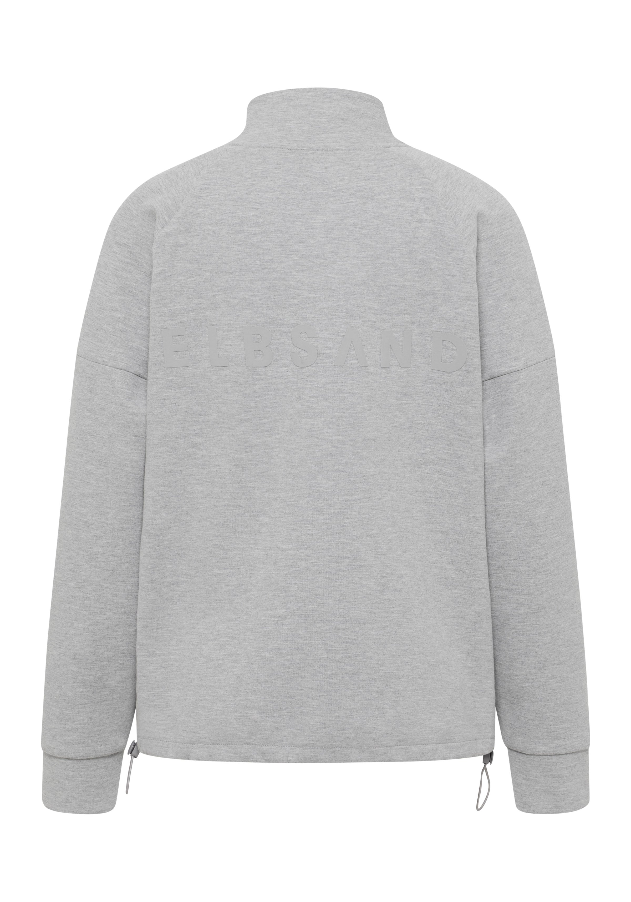 Elbsand Sweatjacke Iona cool heather grey