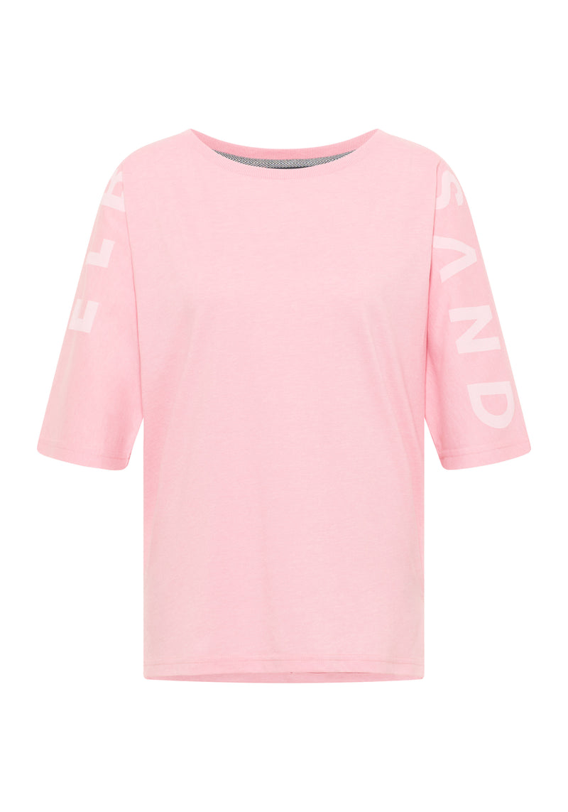 Elbsand T-Shirt Innke shell pink melange, Shirt, rosa, Damen