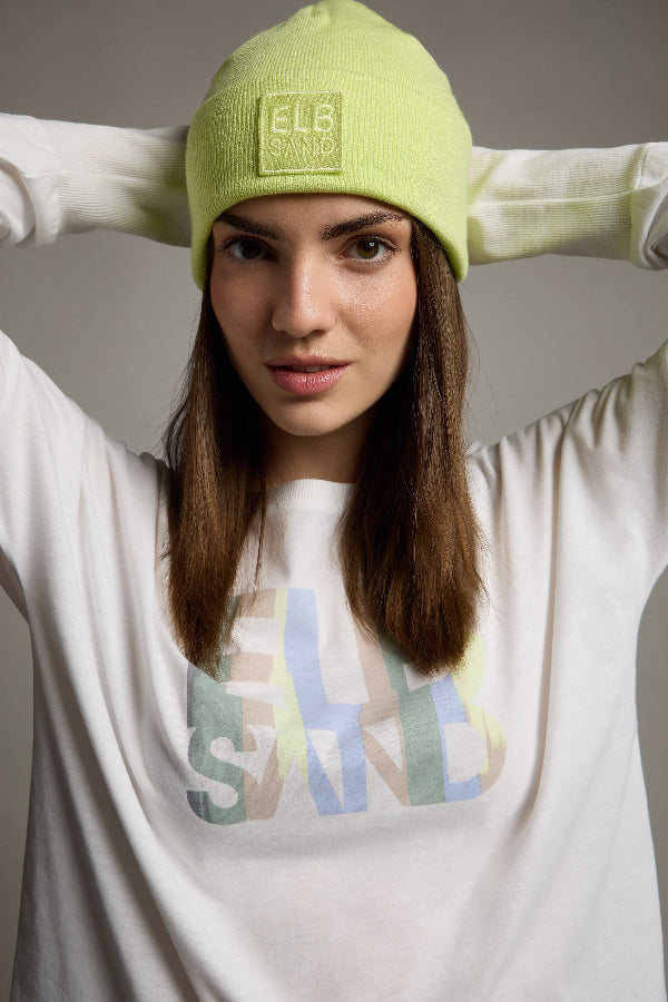 Elbsand Longsleeve Ilda cloud white/multicolor