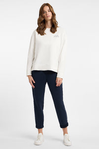 Elbsand Sweatshirt Tilla cloud white