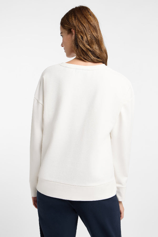 Elbsand Sweatshirt Tilla cloud white
