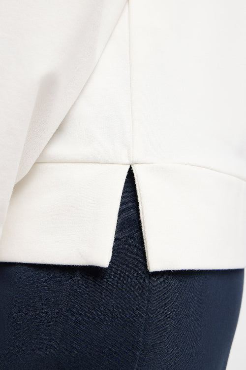 Elbsand Sweatshirt Tilla cloud white