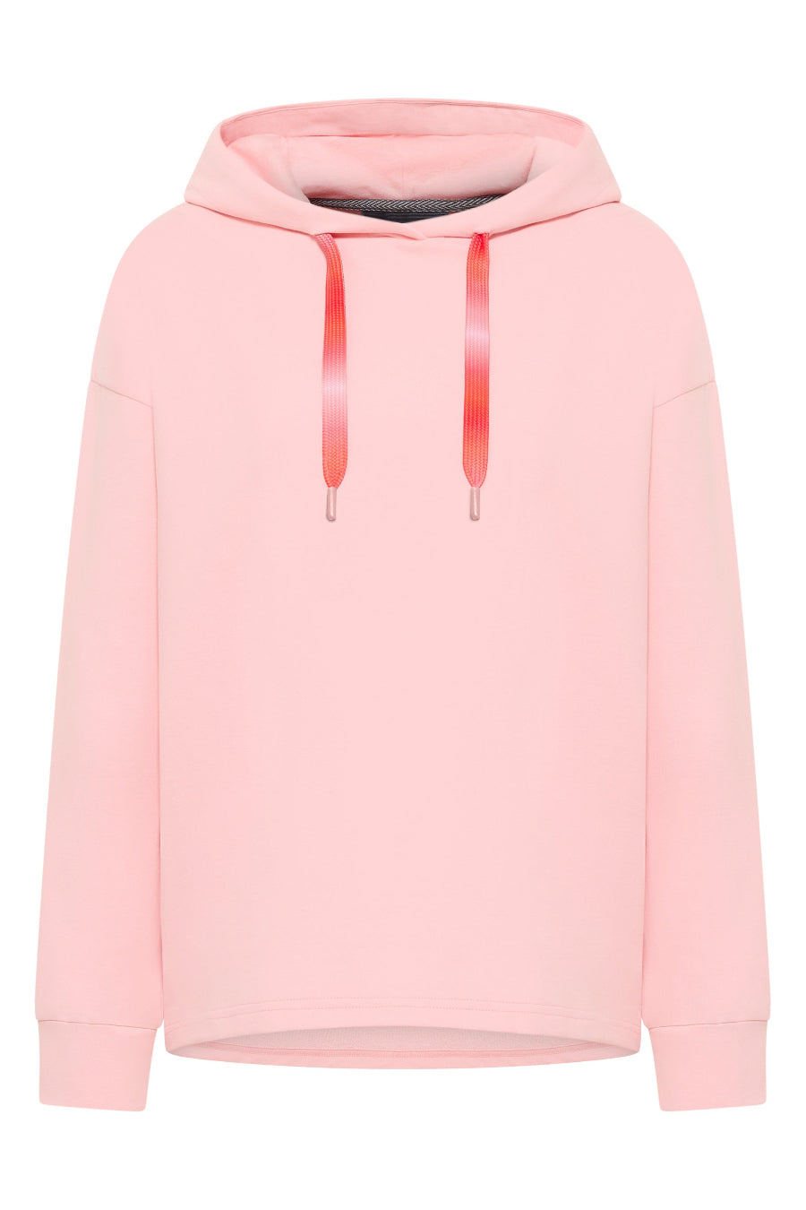 Elbsand Hoodie Ela papaya, Kapuzenpulli, rosa, Kordelzug