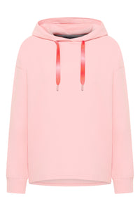 Elbsand Hoodie Ela papaya, Kapuzenpulli, rosa, Kordelzug