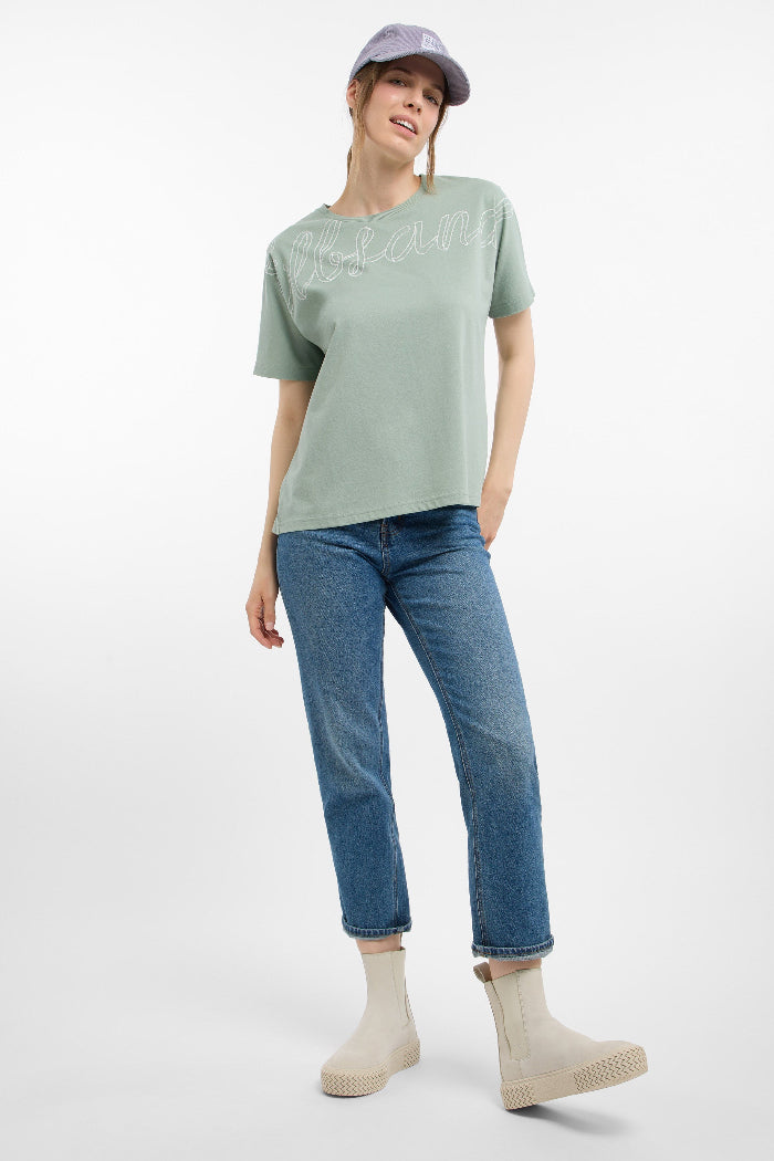 Elbsand T-Shirt Zanna silt green, grün, mint, kurzärmlig, 1/2 Arm, Rundhalsausschnitt