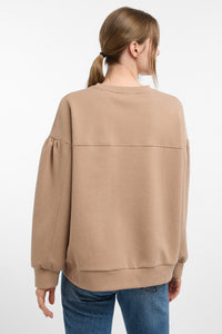 Elbsand Sweatshirt Qivi nougat