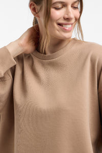 Elbsand Sweatshirt Qivi nougat