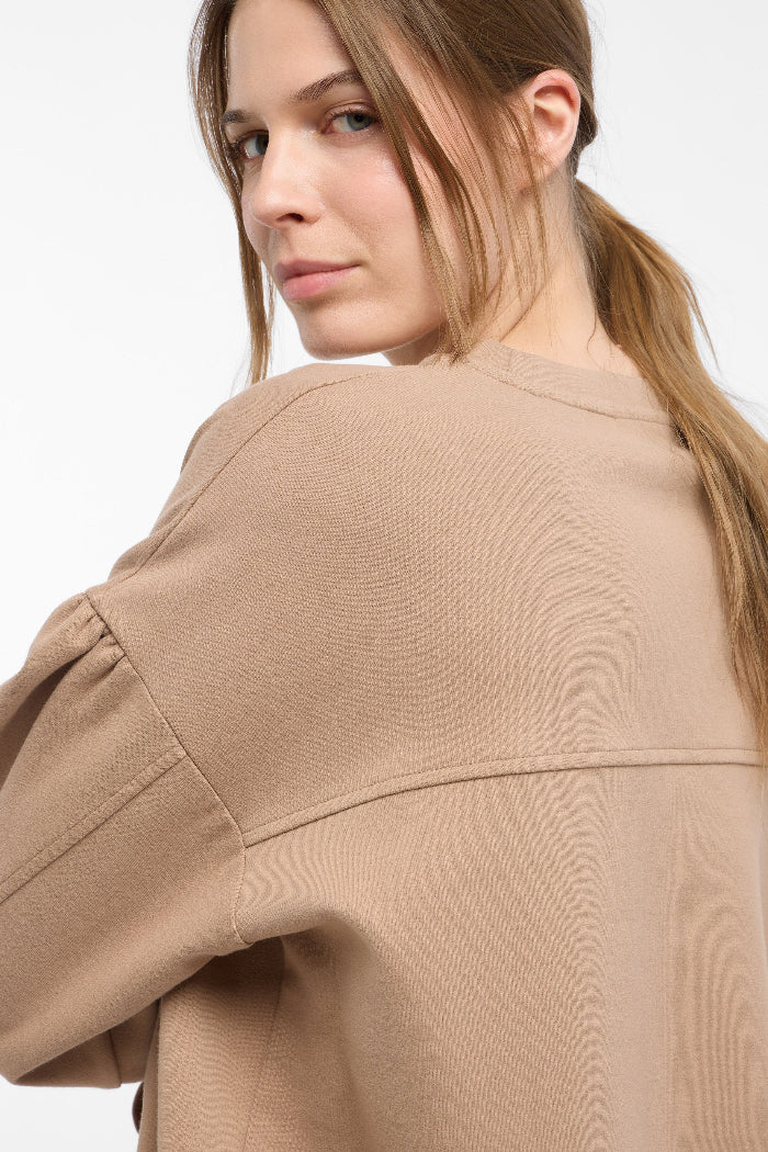 Elbsand Sweatshirt Qivi nougat