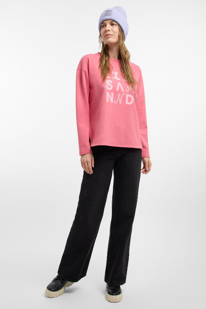 Elbsand Sweatshirt Edna vintage rose, rosa, pink, Sweater, loose fit, ohne Bündchen