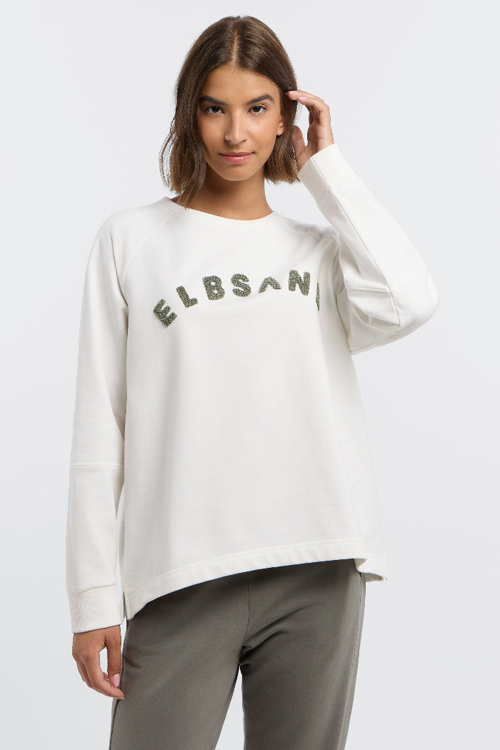Elbsand Sweatshirt Zuza cloud white