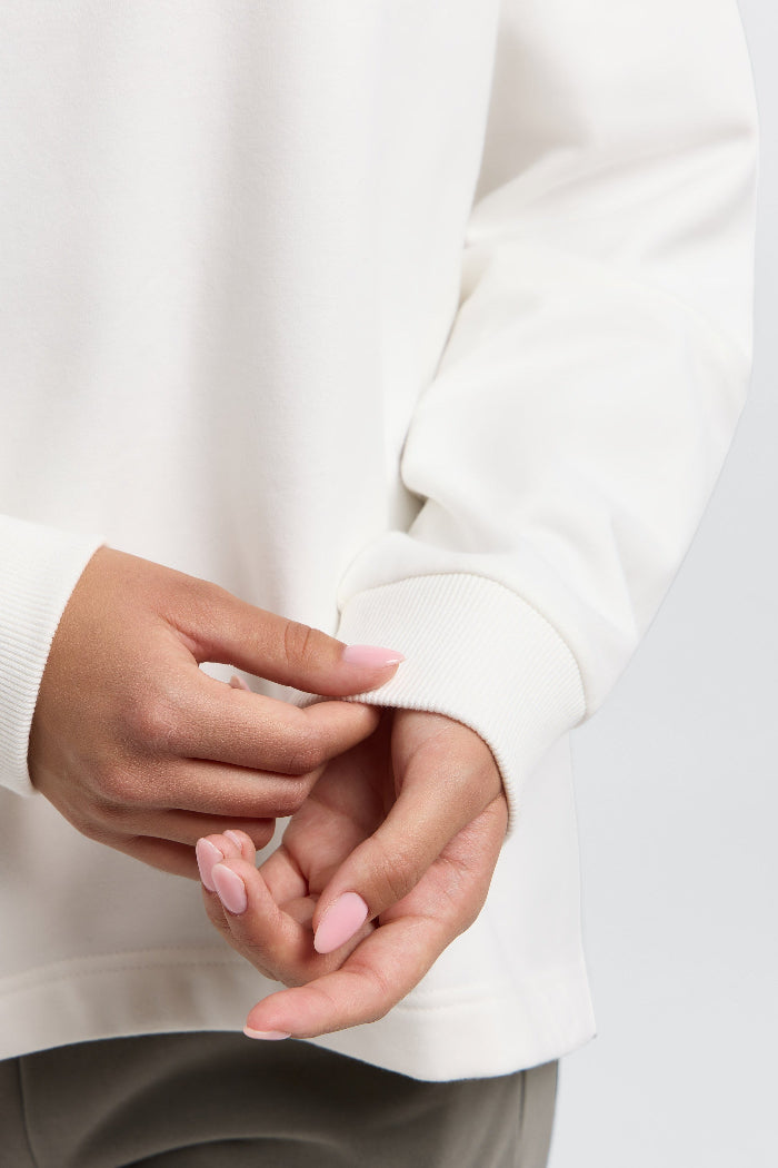 Elbsand Sweatshirt Zuza cloud white