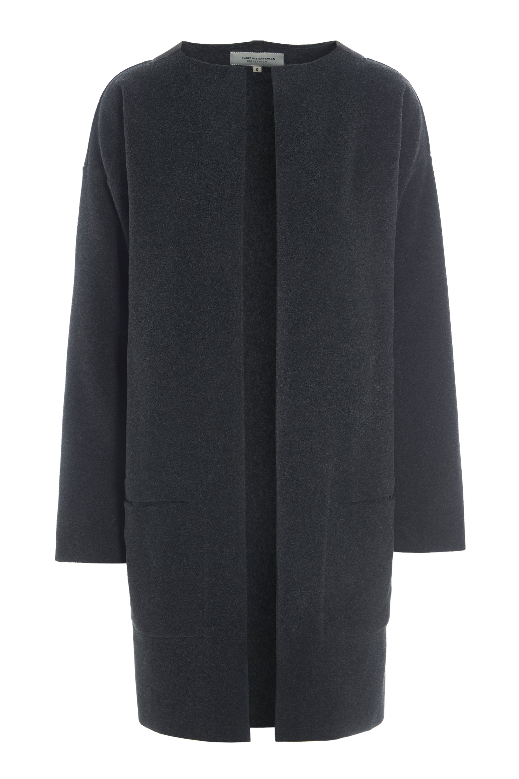 Henriette Steffensen Fleecejacke/Cardigan soft black