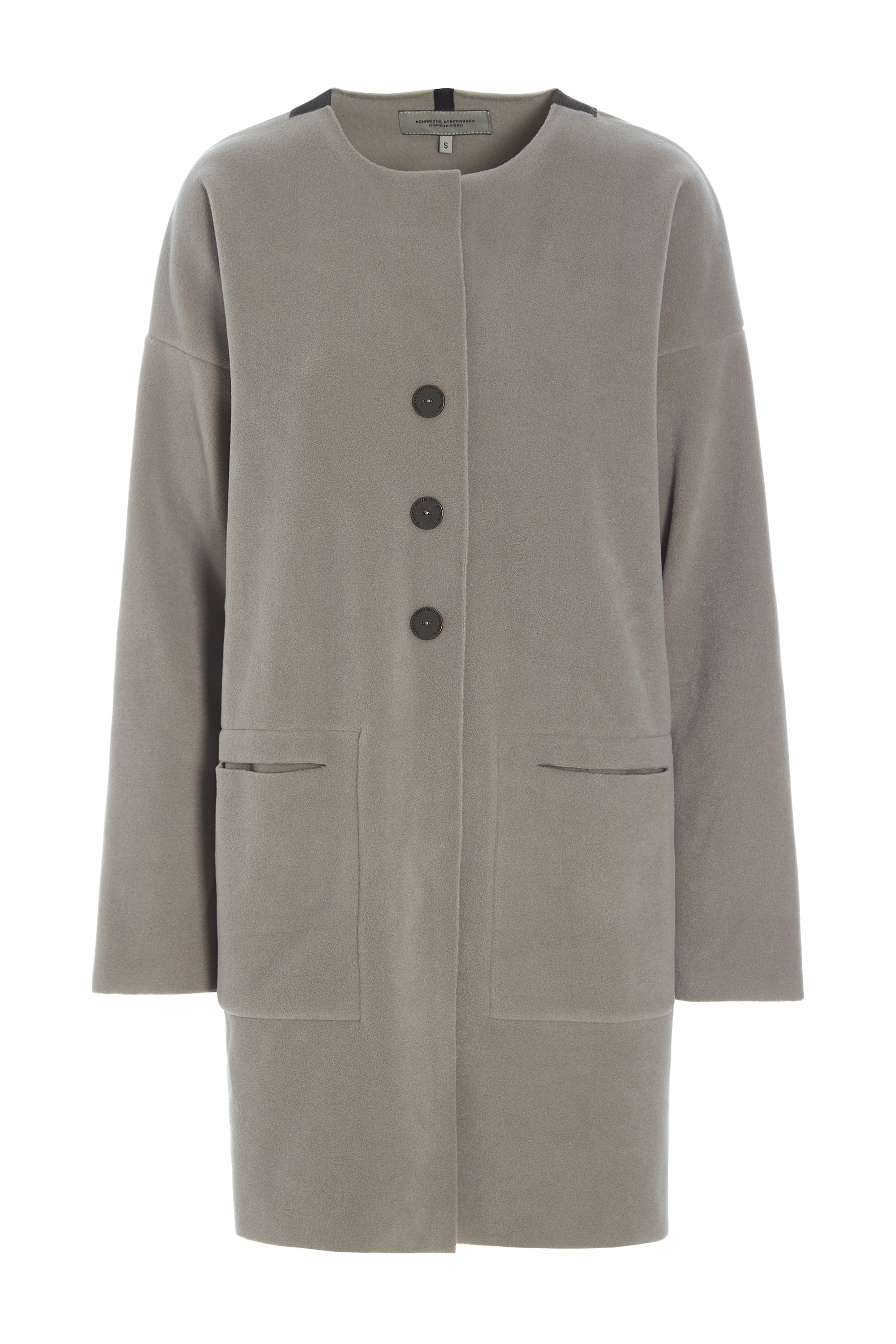 Henriette Steffensen Fleecemantel/Cardigan elephant
