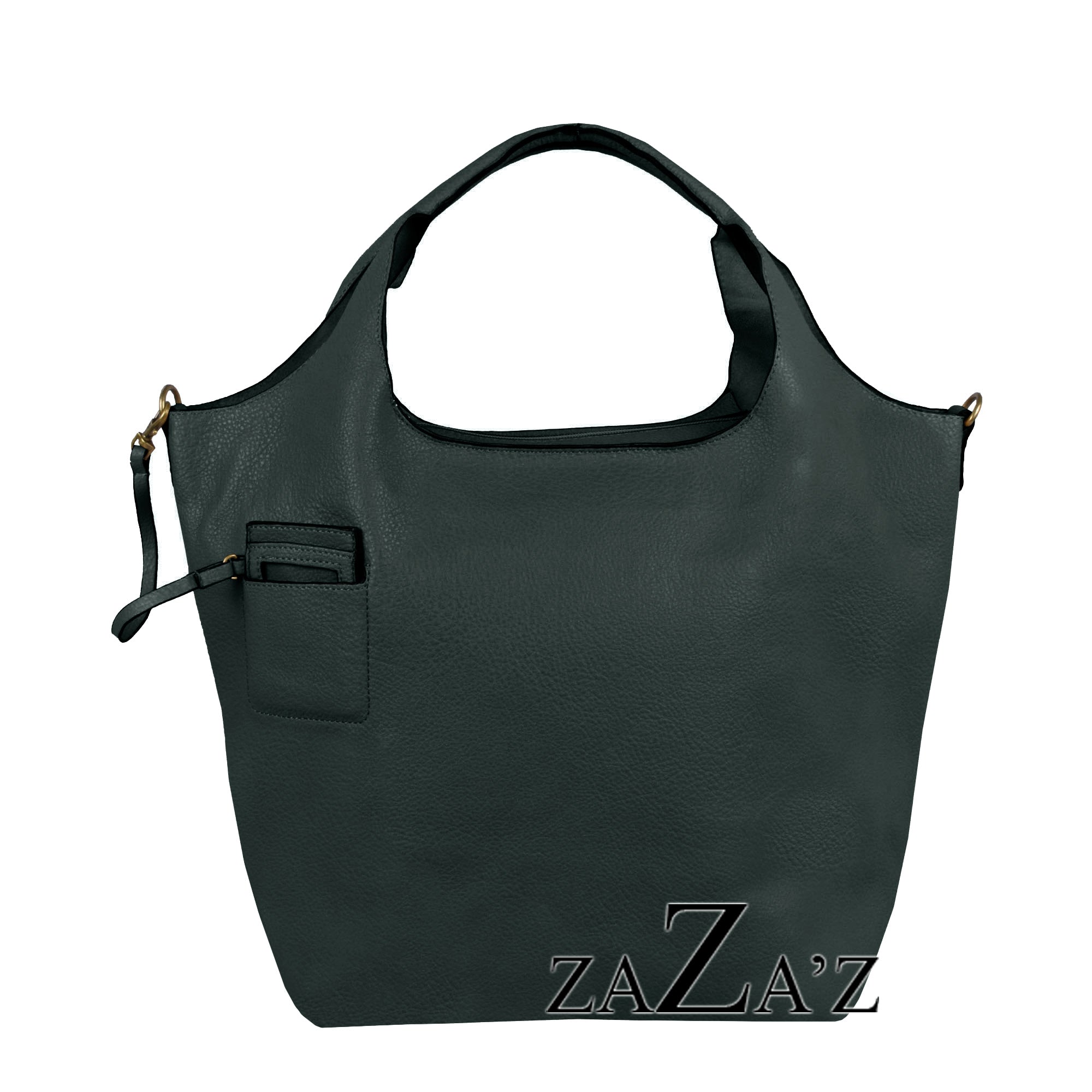zaZa´z Handtasche/Shopper graublau