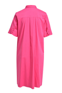 Milano Hemdblusenkleid pink
