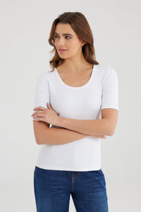 Cup of Joe T-shirt Alina white