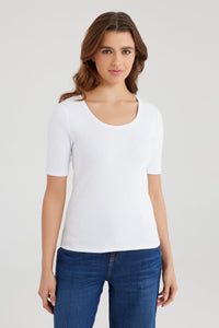 Cup of Joe T-shirt Alina white