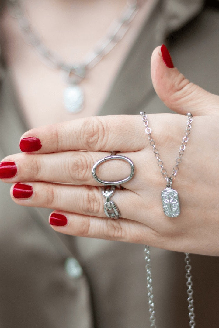 Inrosa Halskette Zita silber