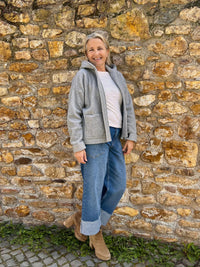 Henriette Steffensen Cardigan light grey