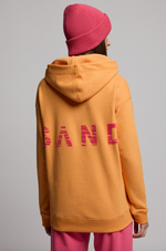 Elbsand Hoodie Nordika sunset orange melange