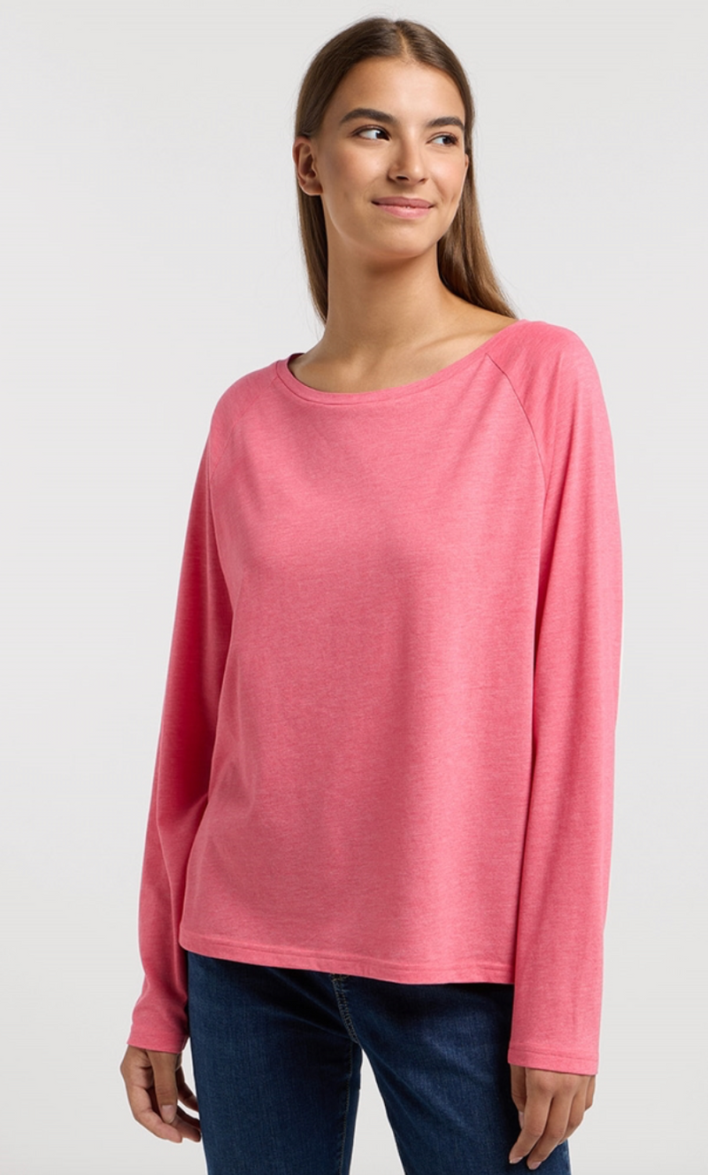 Elbsand Longsleeve Tira pink yarrow