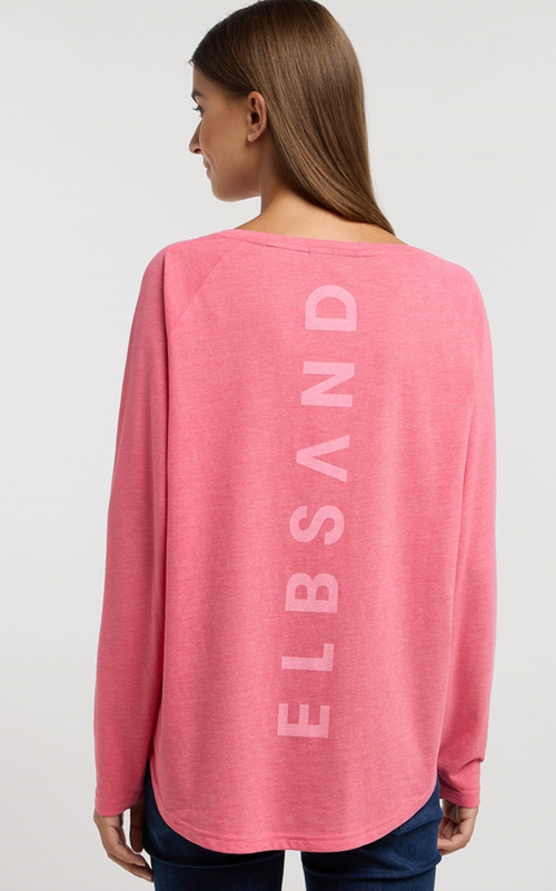 Elbsand Longsleeve Tira pink yarrow