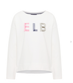 Elbsand Sweatshirt Arvi cloud white/multi