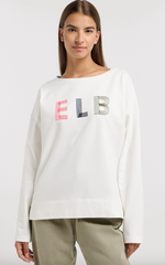 Elbsand Sweatshirt Arvi cloud white/multi