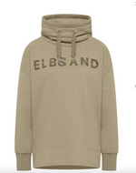 Elbsand Sweatshirt Birna golden olive melange