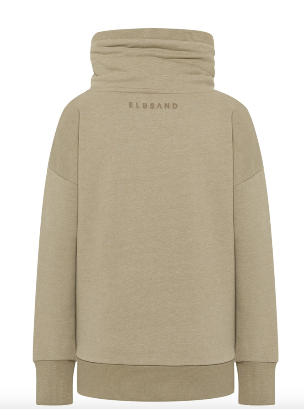 Elbsand Sweatshirt Birna golden olive melange