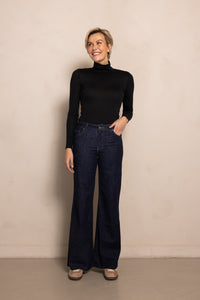 Zhrill Jeans Tona, blue, dunkle Waschung, weites Bein