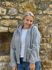 Henriette Steffensen Cardigan light grey