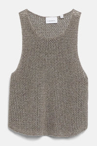 Comma Strickpullunder chocolate mounlié