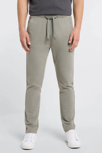 Elbsand Men Sweathose Jonte stone, unifarben, Joggpants, Jogginghose, Gummibund, Kordelzug