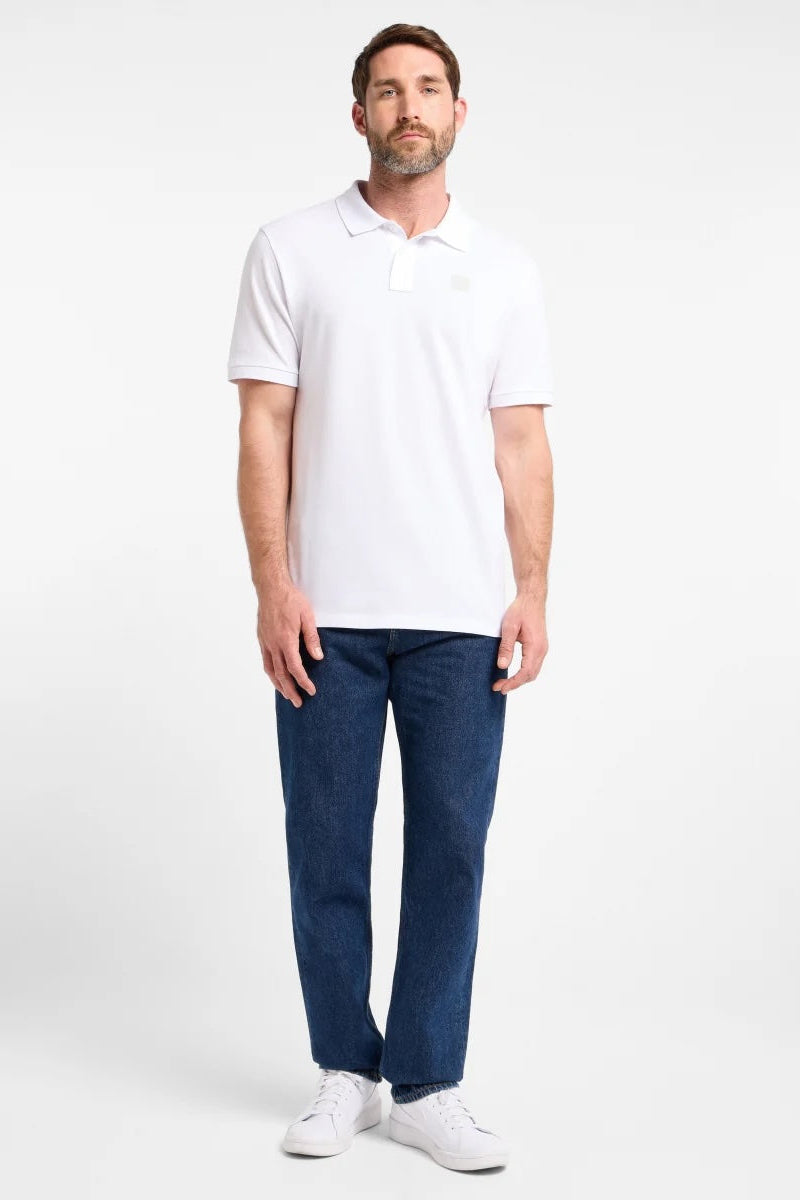 Elbsand Men Poloshirt Holms bright white/weiß