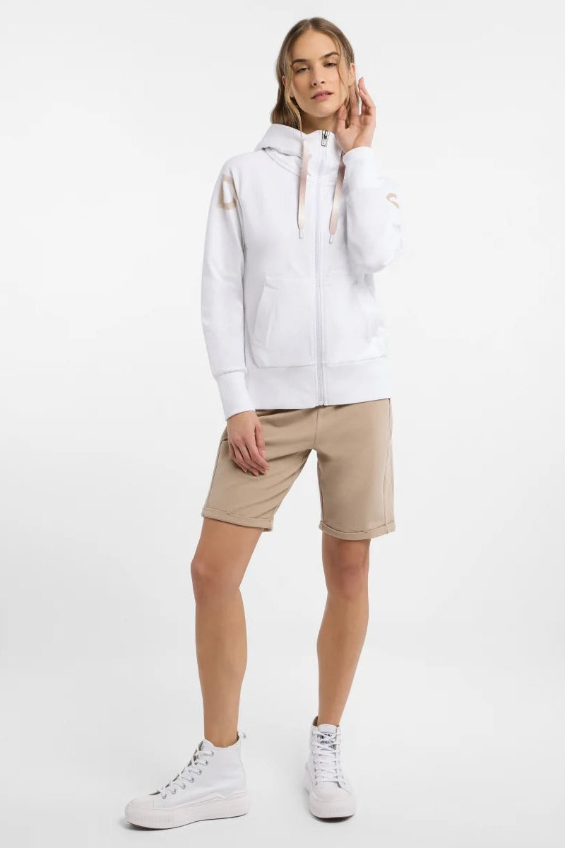 Elbsand Shorts Brinjana camel, beige, unifarben, Sweatpants, Gummibund, Kordelzug, Taschen