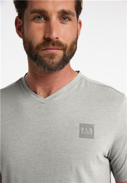 Elbsand Men T-Shirt Jarl grey melange