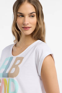 Elbsand T-Shirt Eldis bright white