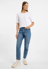 Elbsand T-Shirt Siva cloud white