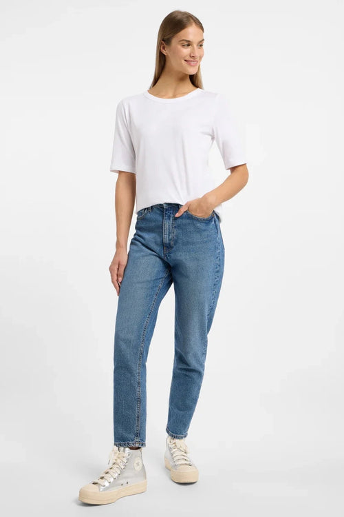 Elbsand T-Shirt Siva cloud white