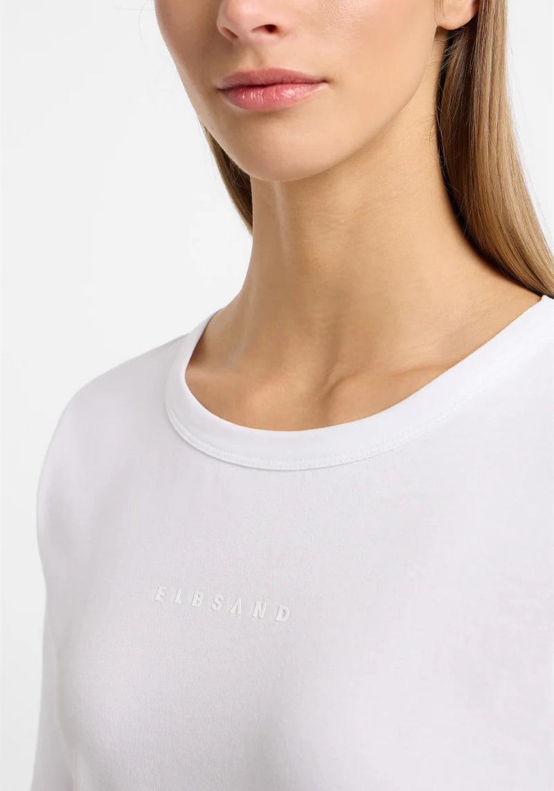 Elbsand T-Shirt Siva cloud white