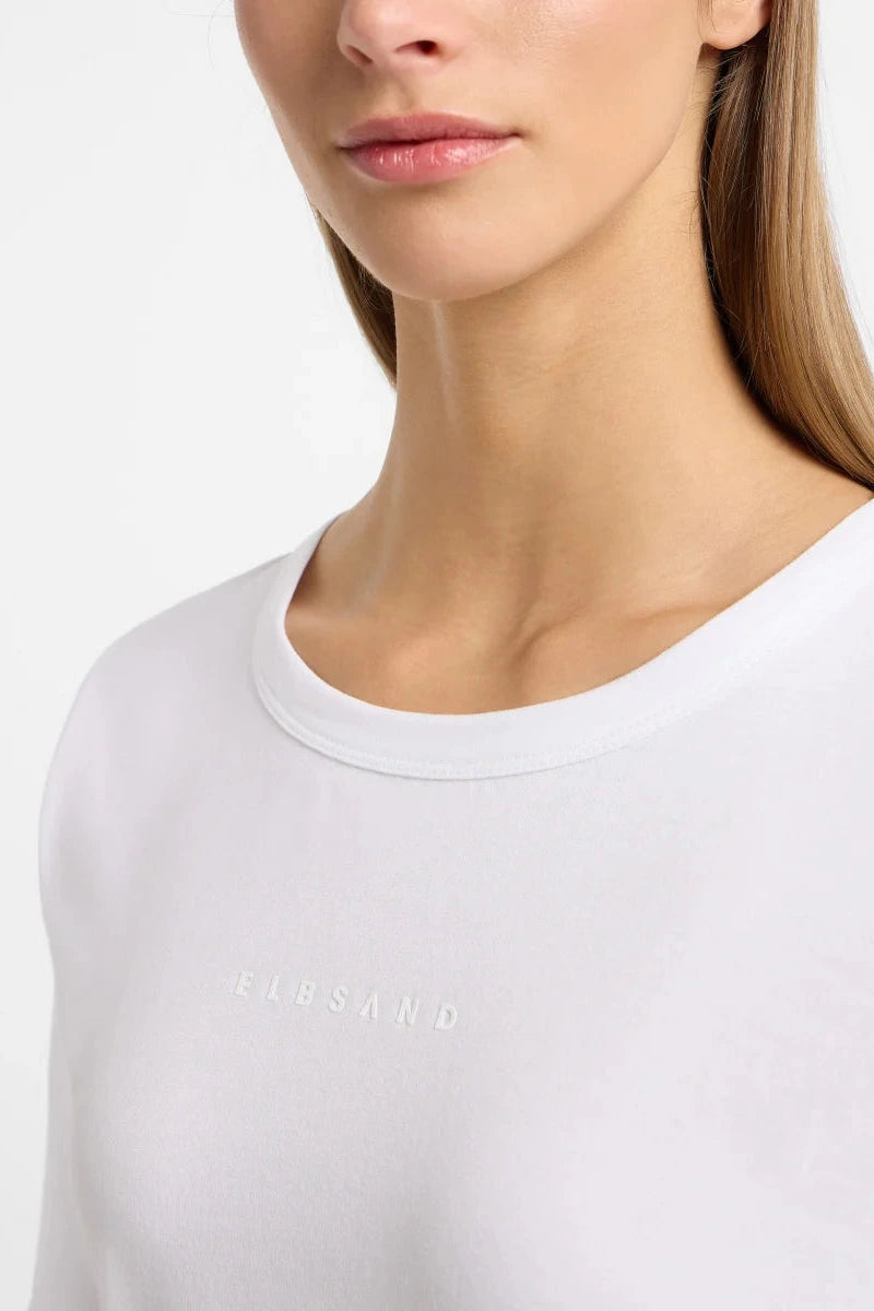 Elbsand T-Shirt Siva cloud white