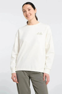 Elbsand Sweatshirt Caris coldwater/white, Sweater, Pullover, Damen, creme, off-white
