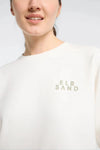 Elbsand Sweatshirt Caris coldwater/white