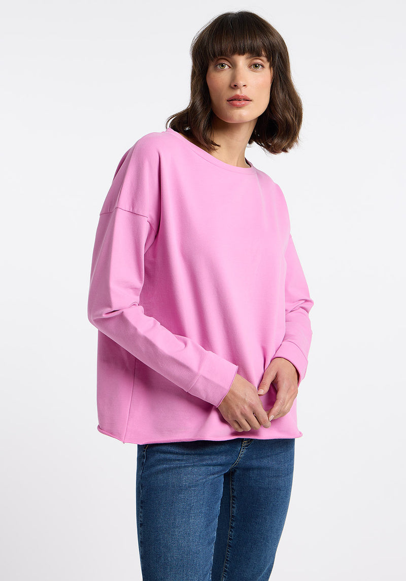 Elbsand Sweatshirt Riane pink mauve