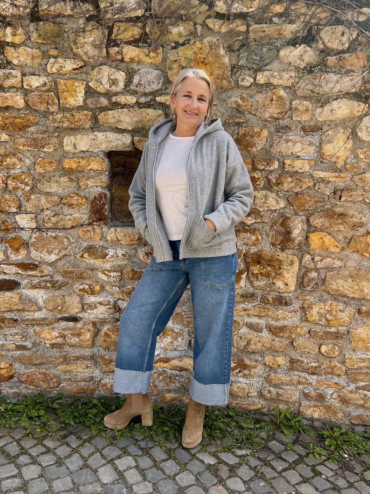 Henriette Steffensen Cardigan light grey