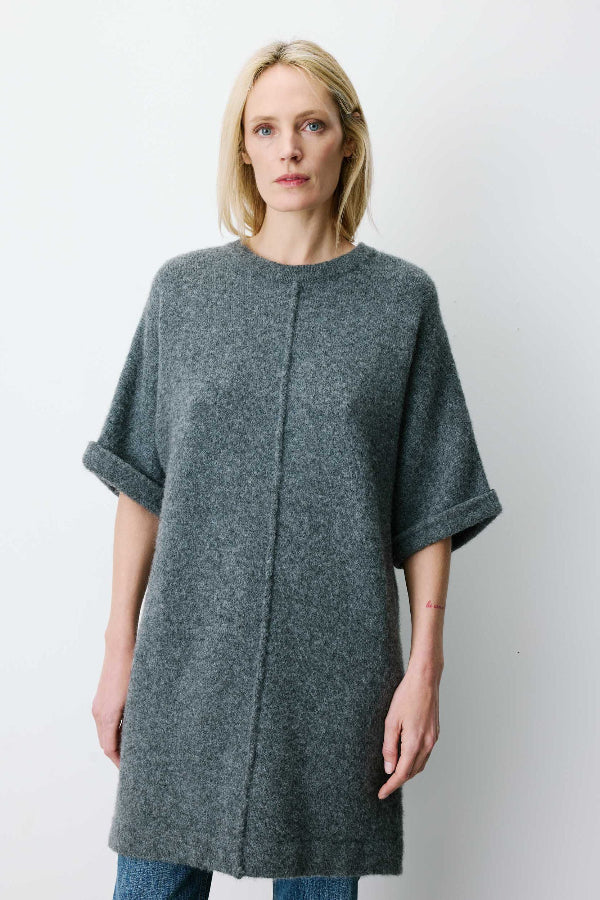 Grace & Mila Strickkleid Alinae anthrazit